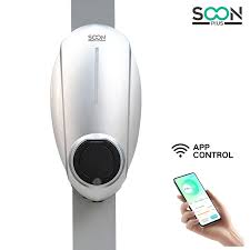 Outdoor-Ready 7kW AC EV Charger with IP66 Protection, OCPP Compatibility, and Mobile App Integration
